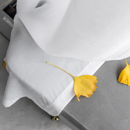 Luxury White Curtains for Living Room and Bedroom