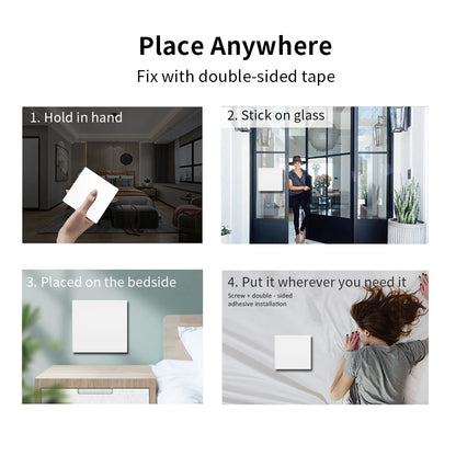 Wireless Self-Power Light Switch Set