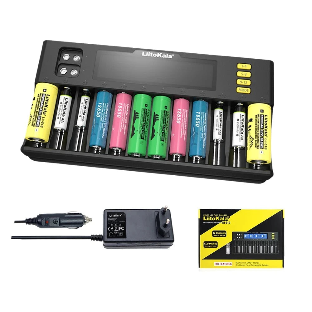 Lii-S8 Lii-S12 Battery Charger