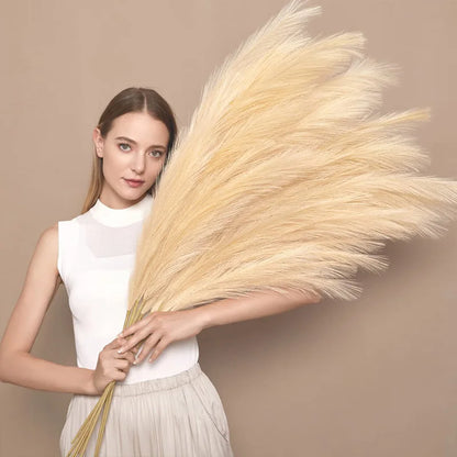 Artificial Pampas Grass Decorative Flowers
