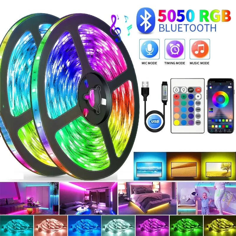 USB LED Strip Room Lights