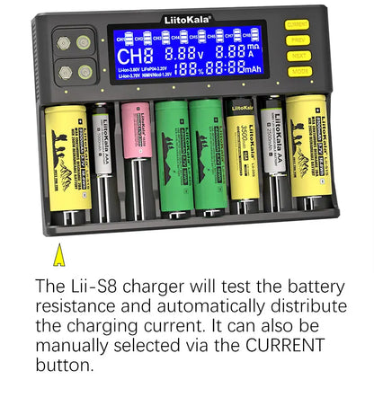 Lii-S8 Lii-S12 Battery Charger