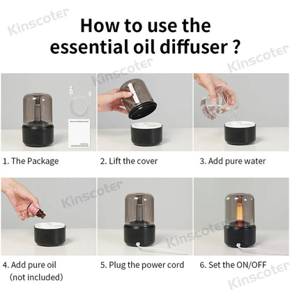 USB Aroma Diffuser Night Light