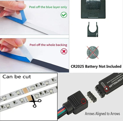 USB LED Strip Room Lights