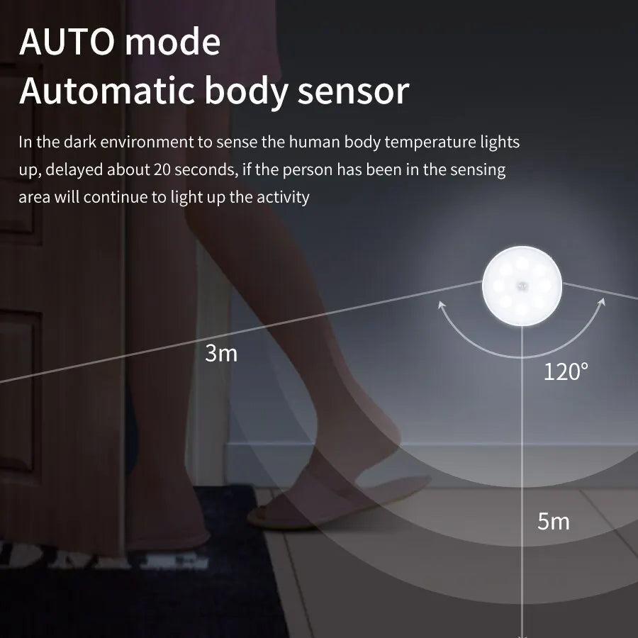 Motion Sensor Rechargeable LED Light